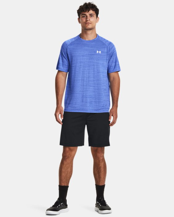 Men's UA Tech™ 2.0 Tiger Short Sleeve in Blue image number 2